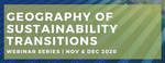 Geography of Sustainability Transitions Webinar Series